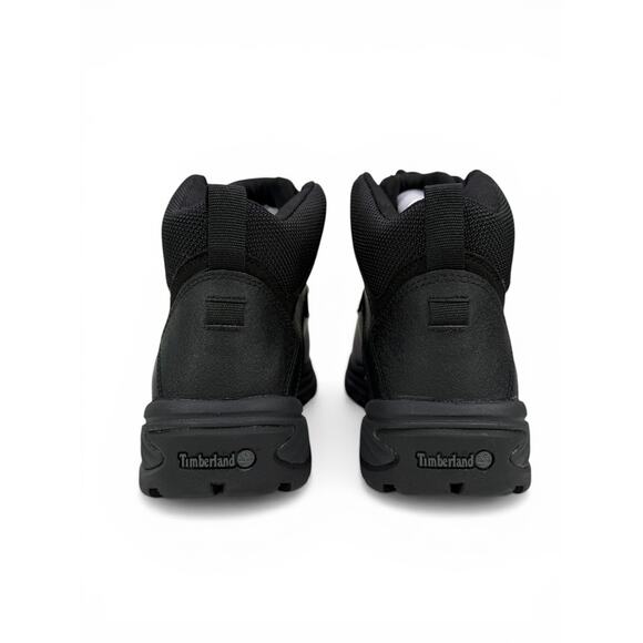 Timberland‎ White Ledge Mid Hiking Boots Mens 8 Black Leather Waterproof Outdoor